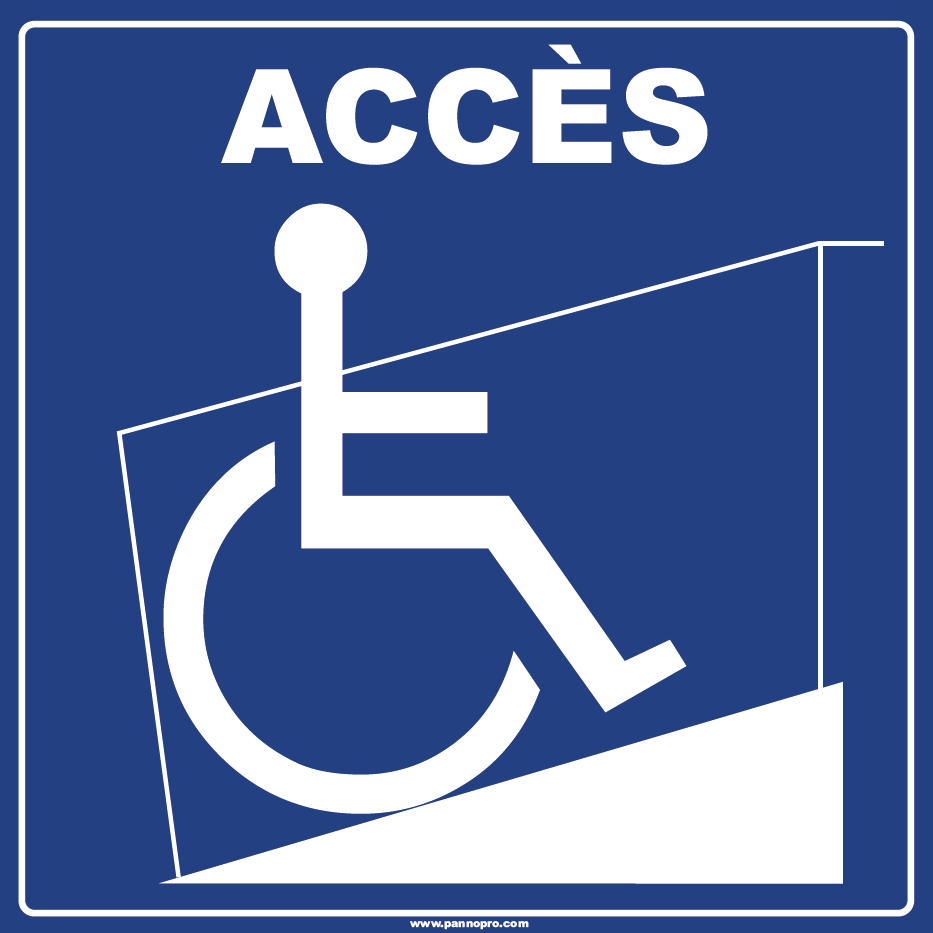 signalétique handicap