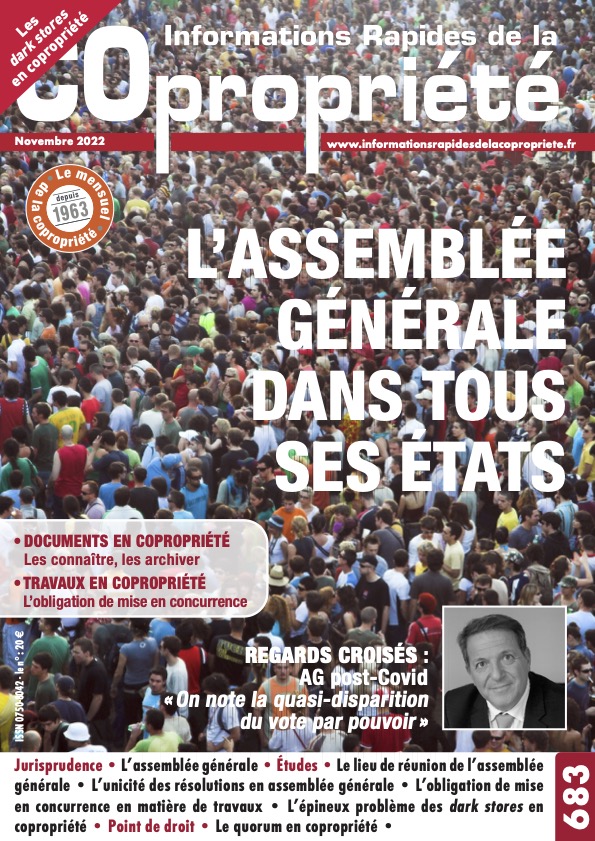 Informations Rapides de la Copropriété 2023
