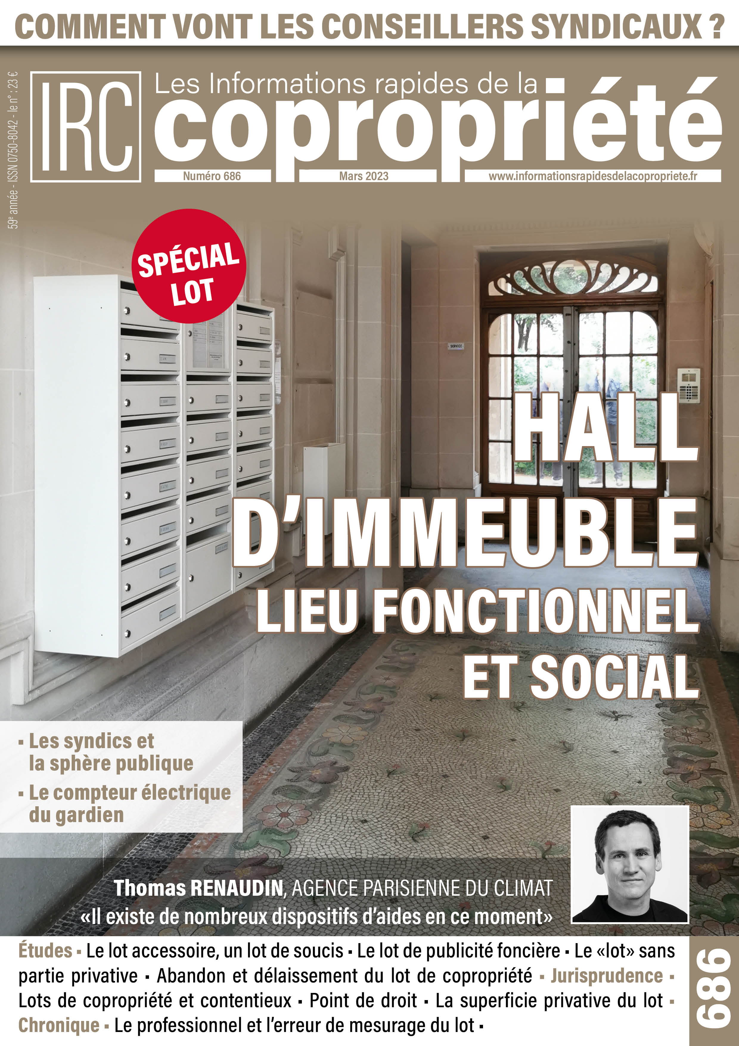 Informations Rapides de la Copropriété