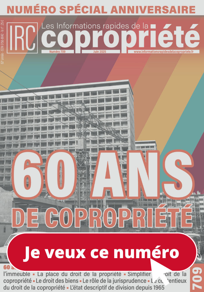 copropriété IRC 709 juin 2025