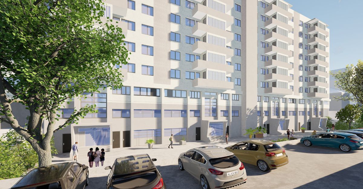 Visuel du projet réalisé par l'architecte - ©Sénova