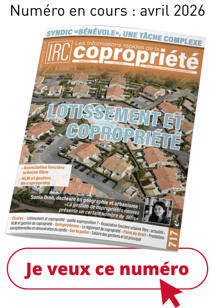 Informations rapides de la copropriété 717 avril 2026