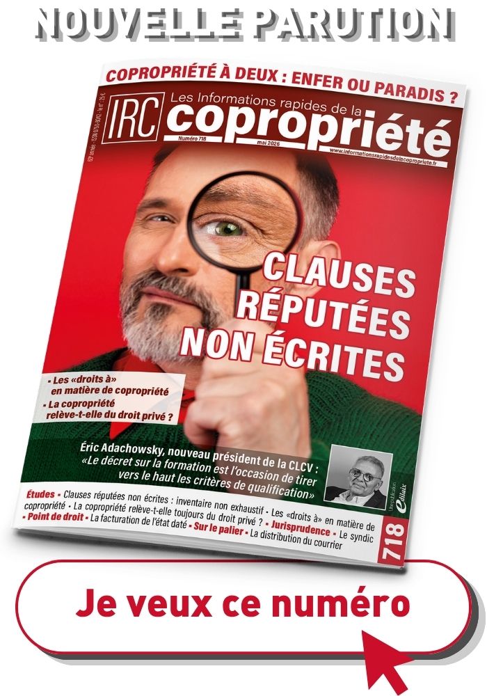 nouvelle parution IRC 718 - mai 2026
