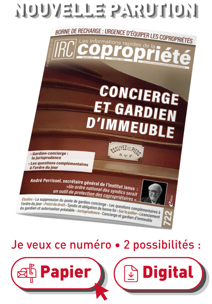 Informations rapides de la copropriété 722 octobre 2026
