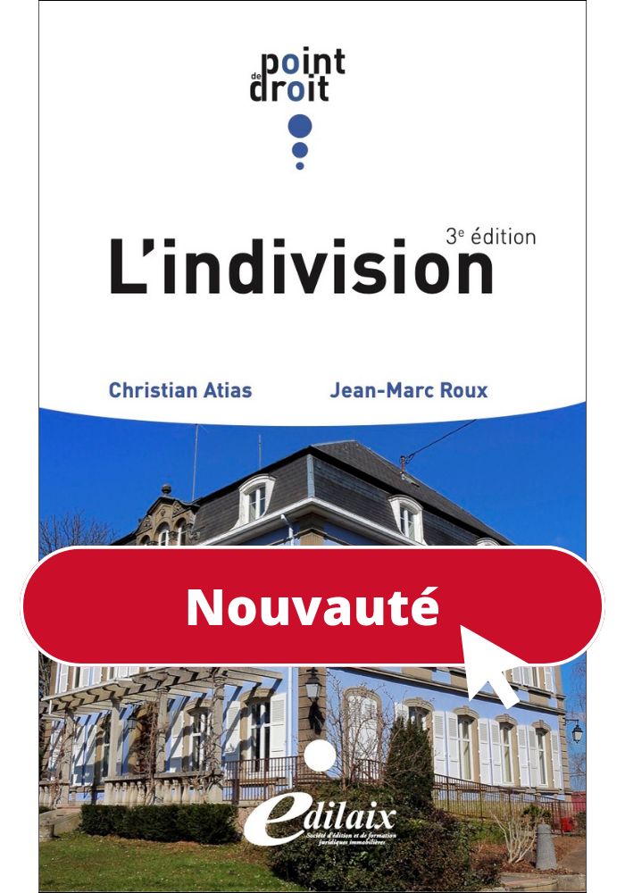 L'indivision 3e édition