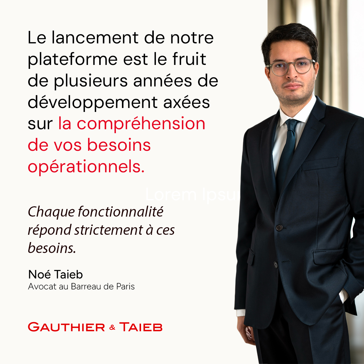 Noé Taieb - Avocat au Barreau de Paris