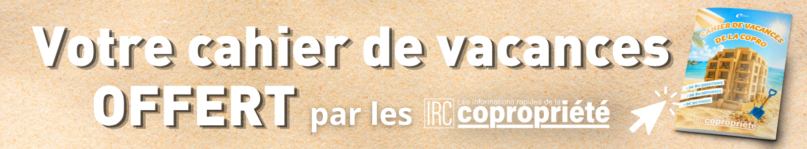 Votre cahier de vacances offert